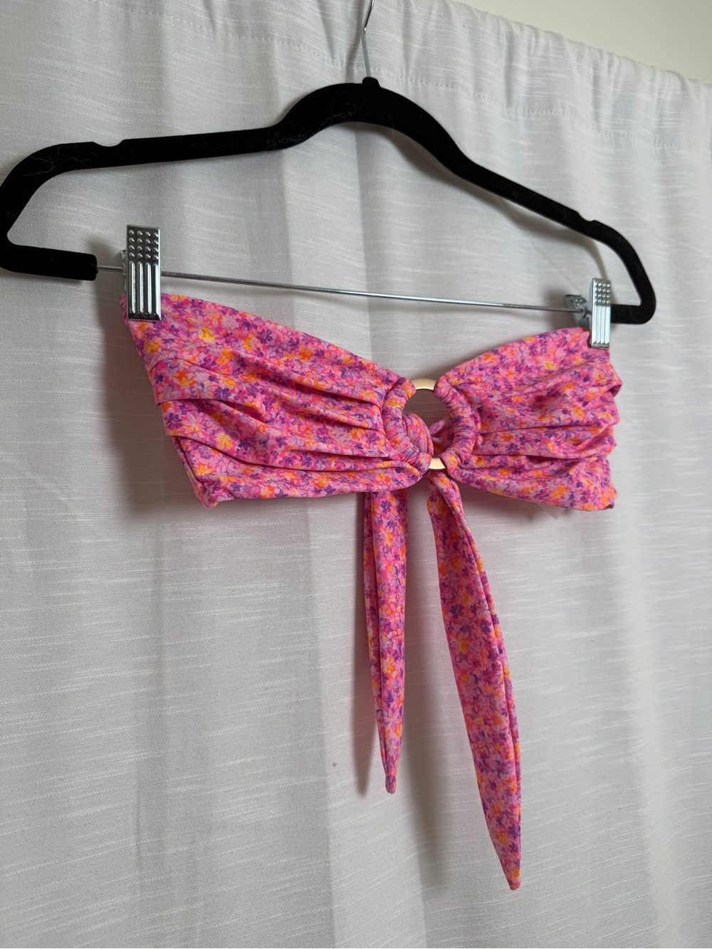 Kulani Kinis Gelato Bloom Strapless Bandeau Bikini Top Floral | Size M - Picture 8 of 15
